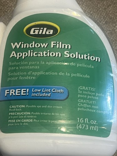 Gila window film application - window,