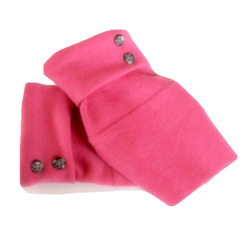 Fingerless gloves pink 100 - fingerless,