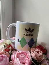 Adidas Originals Argyle Golf 80’s Football Casual Style Ceramic Mug 11oz (330ml)