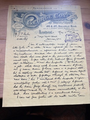 1902 billhead george - 1902,