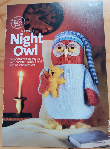 Alan dart night owl knitting - night,