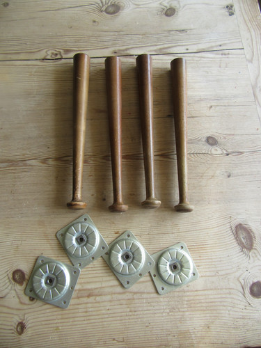 Vintage mid century wooden - vintage,