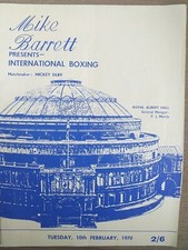 GENUINE programme  JOE  BUGNER