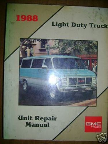 1988 gmc light duty truck - 1988,