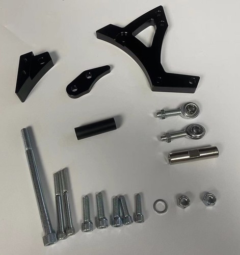 Black billet aluminum - black,