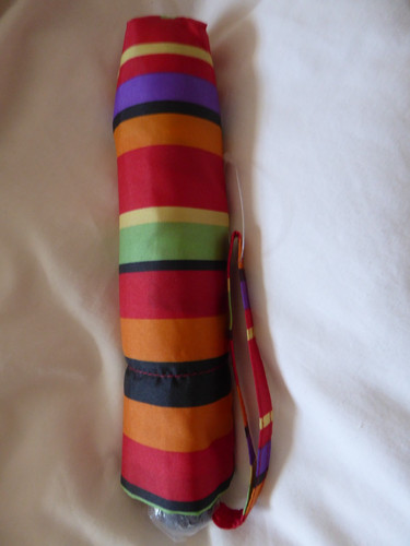 New lady stripe red orange - new,
