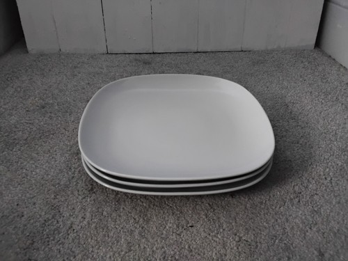 Ikea plate square white - square,