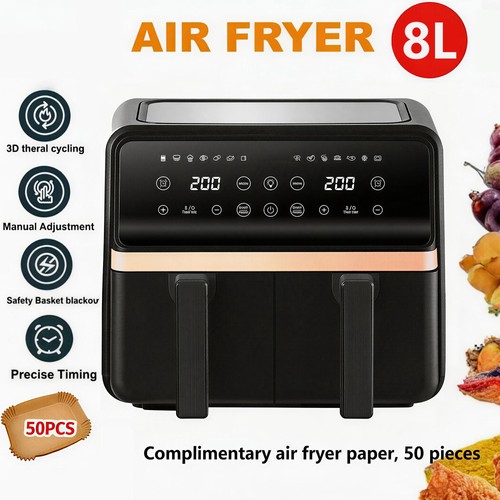 Dual zone digital air - zone, fryer