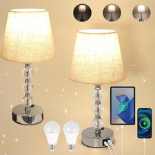 Set of 2 Bedside Table Lamp