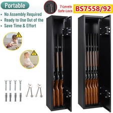 6Gun Cabinet Lockable Safe