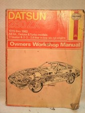 Haynes Datsun 280ZX 1979 thru 1982