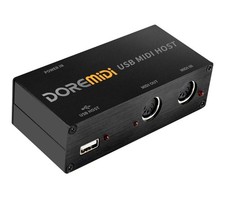CAMOLA Upgraded USB Host MIDI Interface1-in and 1-out, MIDI Host Box High Spe...