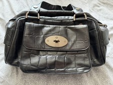 Mulberry Black Congo Leather