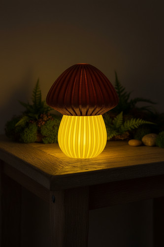Mushroom lamp battery - mushroom,