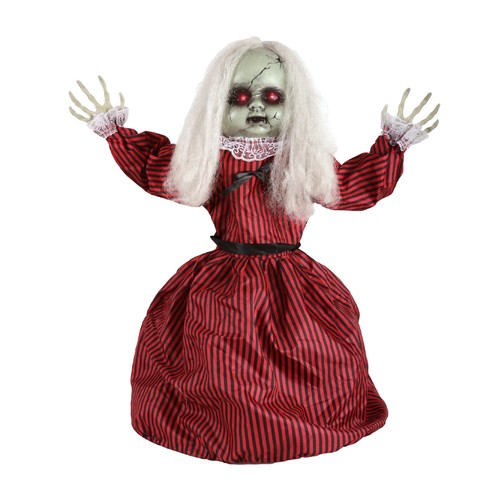 Spooky doll halloween animated - spooky,