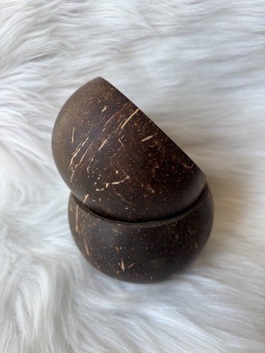 Organic coconut bowl and - coconut,