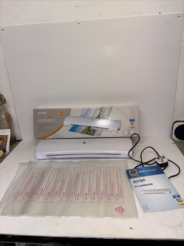 Script laminator for size - for,