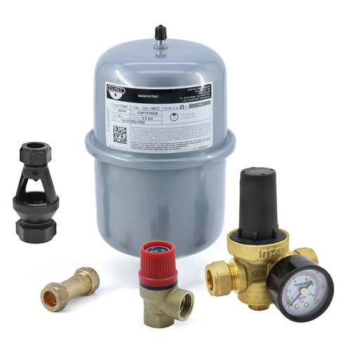Unvented expansion pressure - expansion,