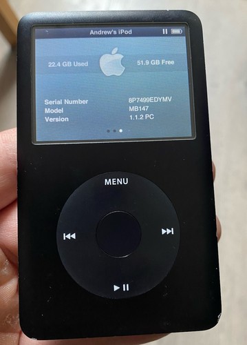 Apple ipod classic - classic, 6th