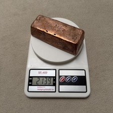 2.1Kg Copper Ingot Bar Pure