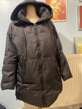 Zara black Padded Zip Front