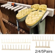 Wall Mounted Shoes Rack Stand Boot/Tool Smooth and durable  2/4/5 Pairs storage