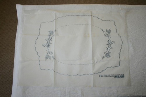 Vintage embroidery transfers - vintage,
