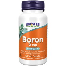 NOW Foods Boron 3 mg 100 Veg