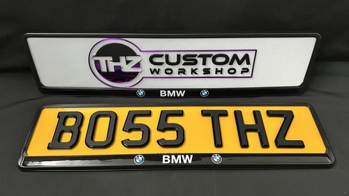 Front rear bmw plate - rear,