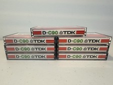 Joblot Bundle Of  7 TDK D-C90