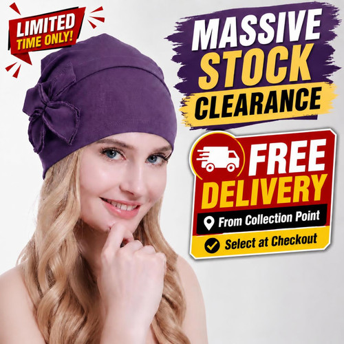 Chemo turban hat 100 - 100%, cotton