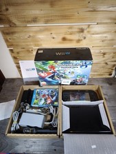 Nintendo Wii U Mario Kart 8 32gb Boxed Console Tested Complete + 2 Games