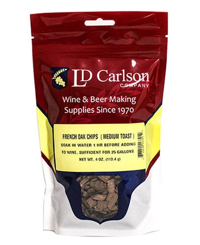 French oak chips medium toast - oak,