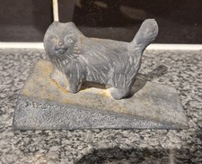 Vintage Cast Iron Cat Door