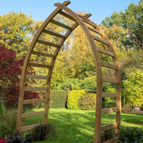 Garden arch whalebone thick - garden,