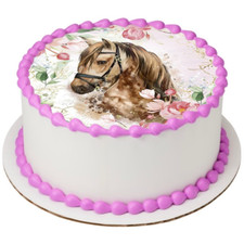 Horse Pony Cake Topper Party