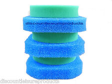 Compatible For Oase Filtoclear 6000 FILTER FOAM SET 3 Blue & 3 Green Sponge