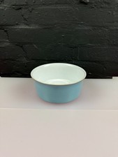 Denby Colonial Blue Souffle Vegetable Serving Dish 7" x 3"