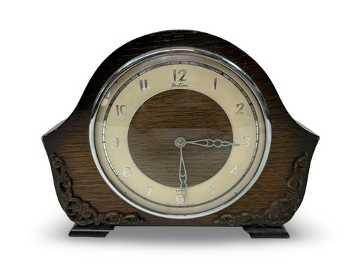 Vintage wooden wind mantel - vintage,