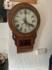 Wall Clock Mechanical Old Working