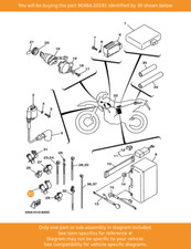 YAMAHA Clamp, 90464-20191 OEM