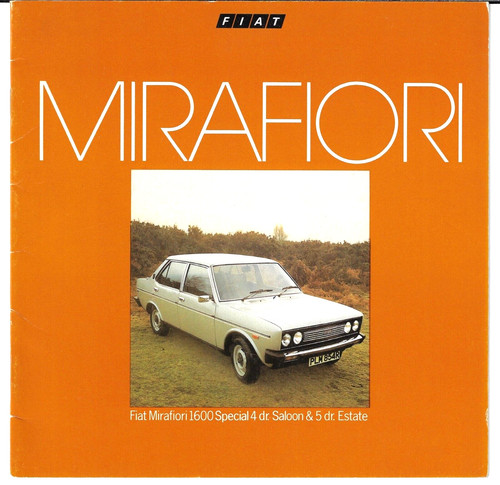 Fiat 131 mirafiori 1600 - mirafiori,