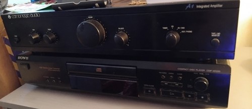 Sony player and cambridge - cd,