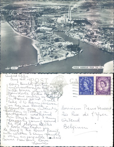 Poole harbour aerial view - aerial,