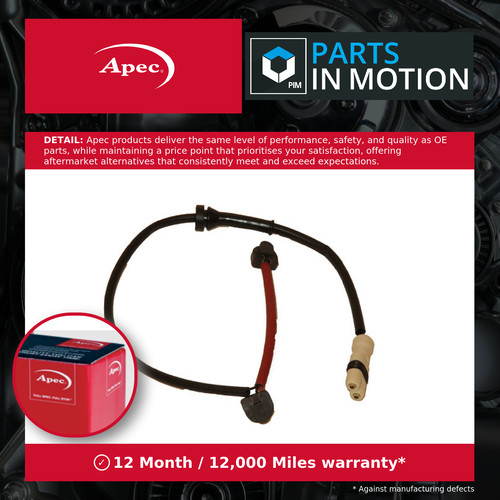 Brake pad wear indicator - wear,