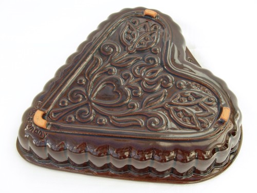 Vintage baking form brown - vintage,