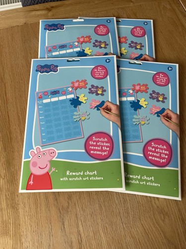 Peppa pig reward chart set - pig,