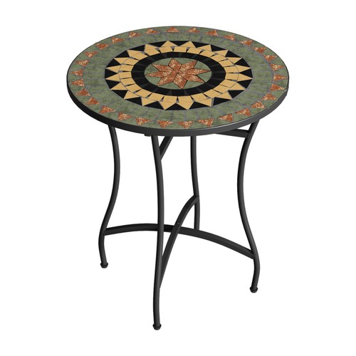 24in round side - round, tile