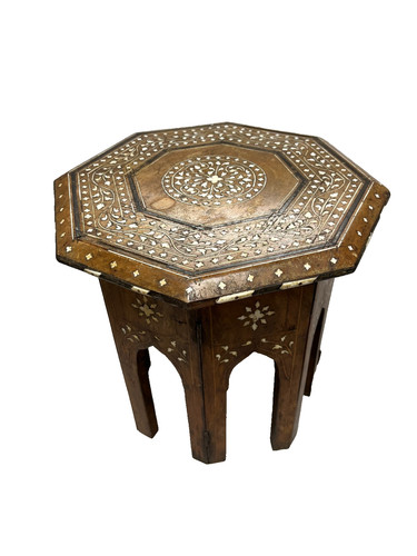 Anglo indian bone - indian, inlay