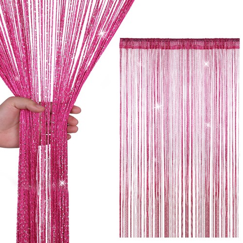 String curtain hanging beaded - curtain,
